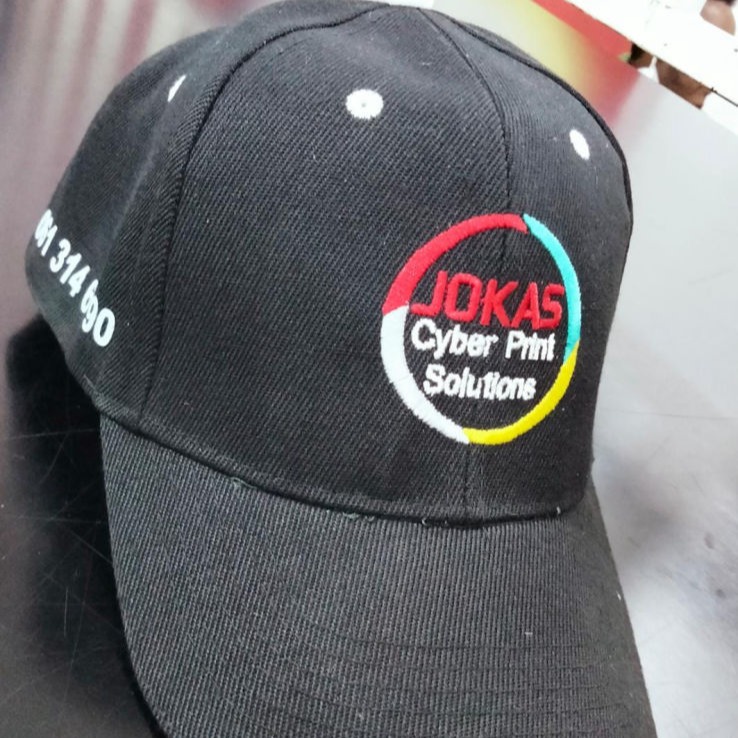 cap embroidery